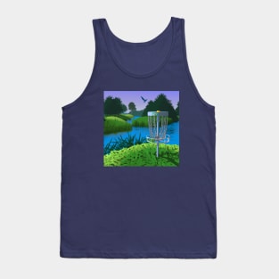 Disc Golf Amongst the Wetlands Tank Top